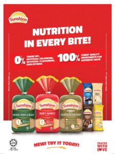 Sunshine Bread champions nutritious, healthy bread, and officially launches in Klang Valley